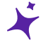 Two Purple Star Icon