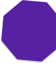 Purple octagon shape