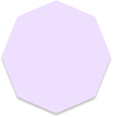 Pink Octagon Shape