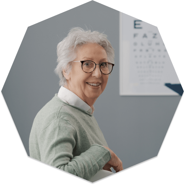 Senior woman smiling Senior woman smiling